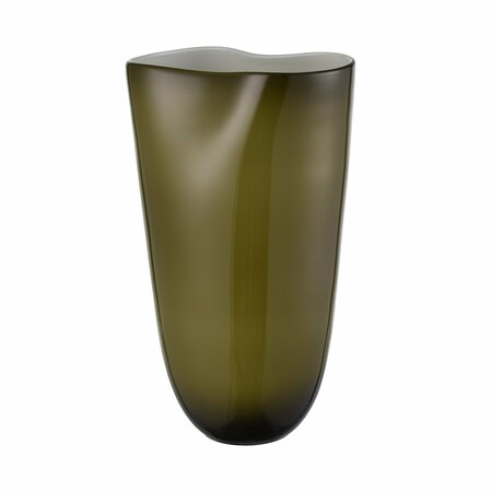 Elk Signature Braund Vase - Olive H0047-10981